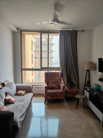 Living Room in 2 BHK Apartment at Puraniks Kavya Dhara CHS, Dhokali – for Rent
