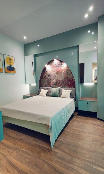 Bedroom in 3 BHK Apartment at Rockfort Shriram North View Apartments, Raj Nagar Extension – for Sale
