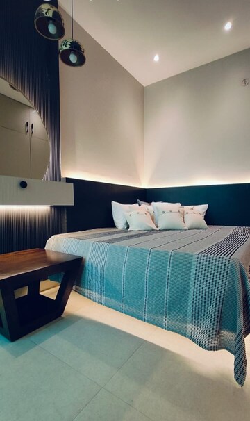 Master Bedroom in 3 BHK Apartment at Rockfort Shriram North View Apartments, Raj Nagar Extension – for Sale