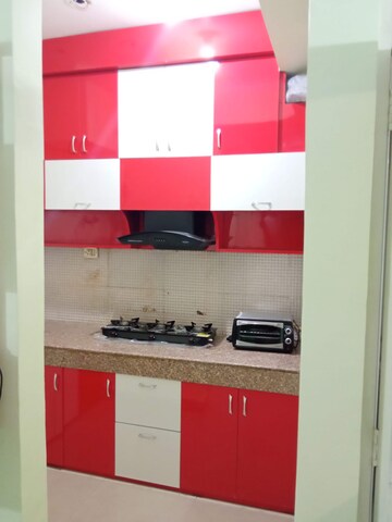 Kitchen in 2 BHK Apartment at Supertech Ecovillage II, Sector 16b Greater Noida – for Rent