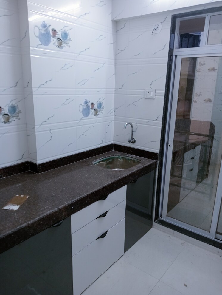 Kitchen, omkar-apartment-kharegaon 1 Bedroom 600 Sq.Ft. Apartment In Kalwa Thane 8063434