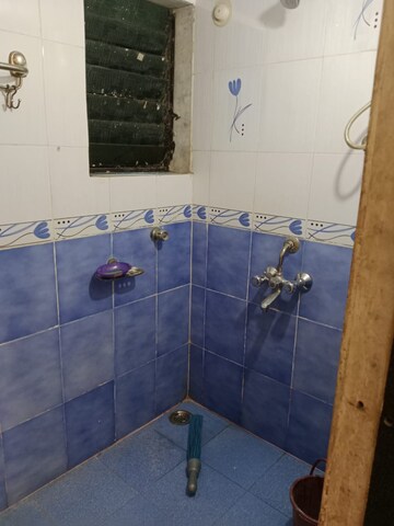 Bathroom in 1 BHK Apartment at Mahape – for Rent