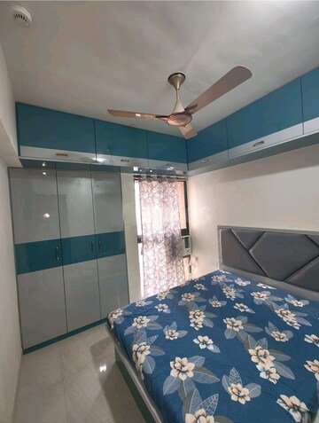 Bedroom in 2 BHK Apartment at Lodha Crown Quality Homes, Majiwada – for Rent