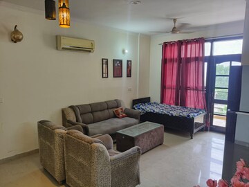 Living Room in 3 BHK Apartment at Maya Garden City, Lohgarh – for Rent