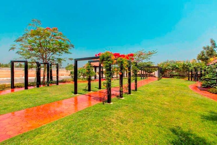 Garden, shriram-malhaar  1500 Sq.Ft. Plot In Sarjapur Bangalore 8063630