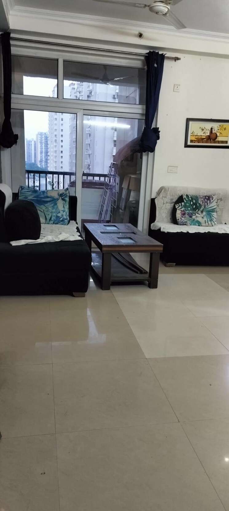 Living Room, aims-golf-city 2 Bedroom 950 Sq.Ft. Apartment In Sector 75 Noida 8063808