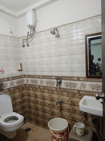 Bathroom in 2 BHK Builder Floor at Pulikeshi Nagar – for Rent