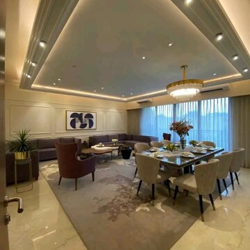Living Room in 4 BHK Apartment at Lodha Sterling, Sandoz Baug – for Sale