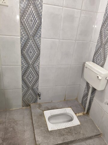 Bathroom in 2 BHK Builder Floor at Vishesh Khand, Gomti Nagar – for Rent