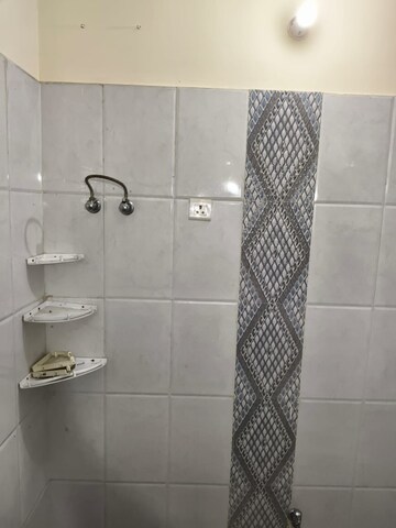 Bathroom in 2 BHK Builder Floor at Vishesh Khand, Gomti Nagar – for Rent