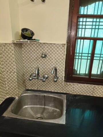Bathroom in 2 BHK Builder Floor at Vishesh Khand, Gomti Nagar – for Rent