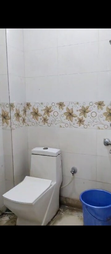 Bathroom in 1 BHK Builder Floor at Mehrauli – for Rent