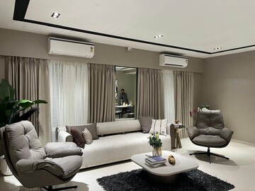Living Room in 3 BHK Builder Floor at Ruparel Vivanza, Byculla – for Sale