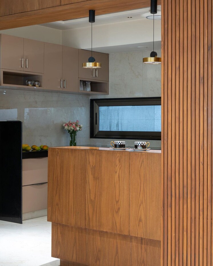 Kitchen, kolte-patil-24k-glitterati 4 Bedroom 2745 Sq.Ft. Apartment In Pimple Nilakh Pune 8063864