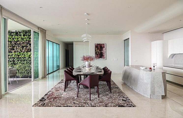 Living Room, kasturi-legacy 4 Bedroom 2606 Sq.Ft. Apartment In Baner Pune 8063866