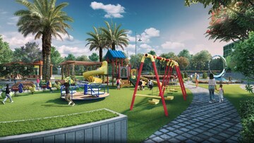 3 BHK Apartment – Garden View at Motia Blue Ridge, Dhakoli Village - for Rent