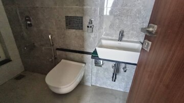Bathroom in 1 BHK Apartment at Mahape – for Rent