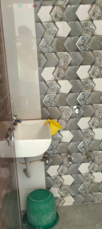 Bathroom in 3 BHK Apartment at Siddheswar Shree Shivanta Heritage, Kanbha – for Rent