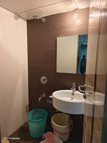 Bathroom in 1 BHK Apartment at Sheth Vasant Sagar Complex, Kandivali East – for Rent