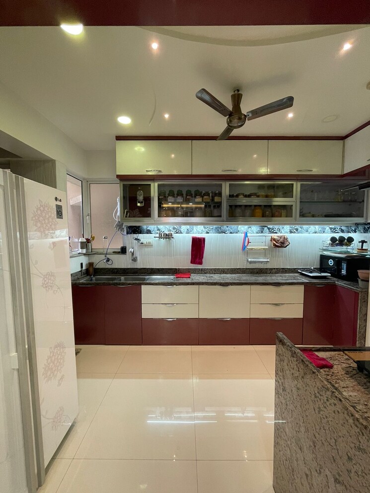 Kitchen, nyati-ebony 2 Bedroom 1064 Sq.Ft. Apartment In Undri Pune 8064071