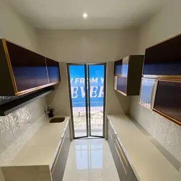 Kitchen in 2 BHK Apartment at Evershine Amavi 303 Phase 1, Virar East – for Rent