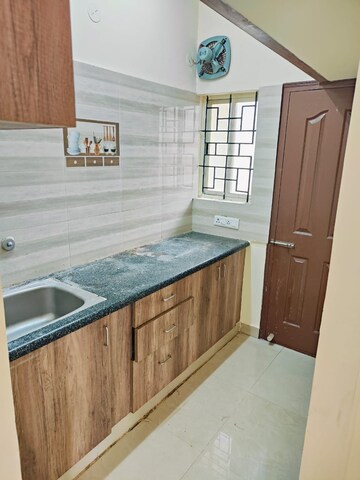 Kitchen in 1 BHK Builder Floor at CVK Kailasagiri, Cv Raman Nagar – for Rent