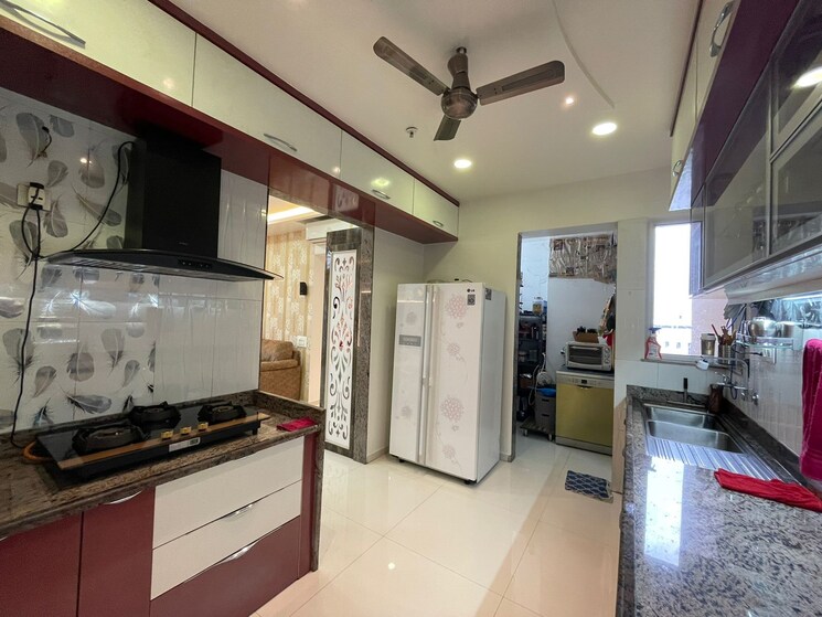 Kitchen, ornate-celestial 3 Bedroom 1555 Sq.Ft. Apartment In Nibm Pune 8064168