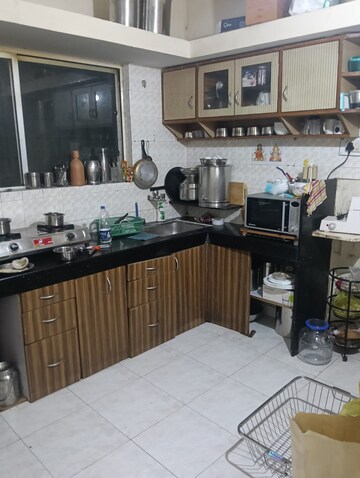 Kitchen in 2 BHK Apartment at Narayan Peth – for Rent