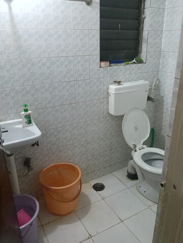 Bathroom in 2 BHK Apartment at Narayan Peth – for Rent