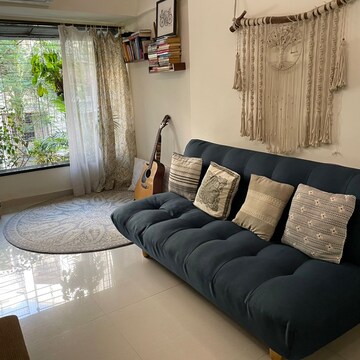 Living Room in 1 BHK Apartment at Andheri West – for Sale