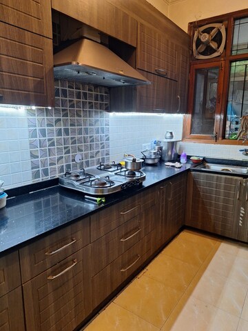 Kitchen in 2 BHK Builder Floor at Palam Vihar Residents Association, Palam Vihar – for Rent