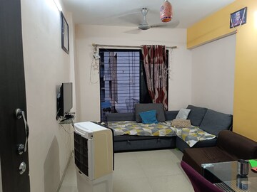 Living Room in 1 BHK Apartment at Vision Residency, Kalamboli – for Sale