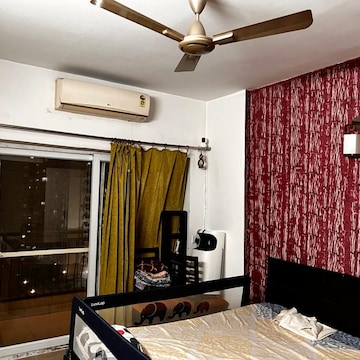 Living Room in 3 BHK Apartment at Nimbus The Hyde park, Sector 78 – for Rent