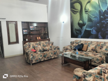 Living Room in 2 BHK Builder Floor at Greater Kailash I – for Rent