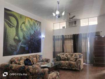Living Room in 2 BHK Builder Floor at Greater Kailash I – for Rent