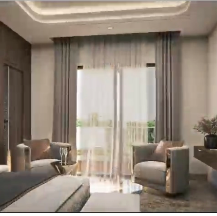 Living Room, apex-acacia-valley 3 Bedroom 1760 Sq.Ft. Apartment In Vaishali Sector 2 Ghaziabad 8064376