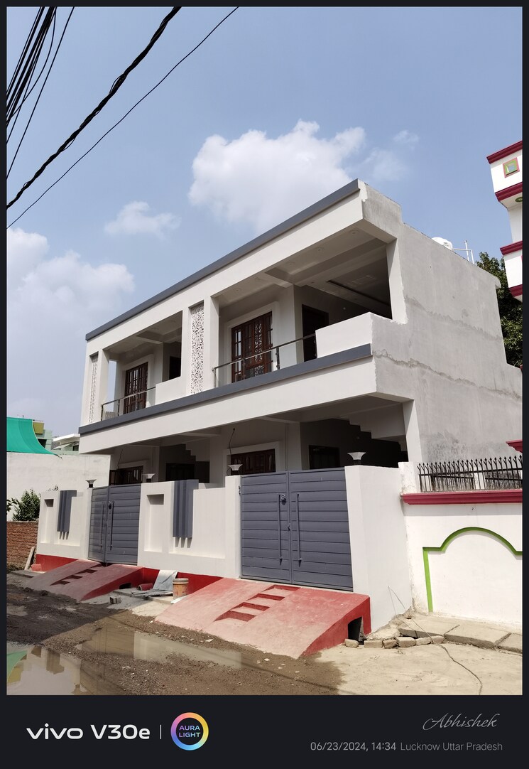 Exterior View, jankipuram 3 Bedroom 1900 Sq.Ft. Independent House In Jankipuram Lucknow 8064396