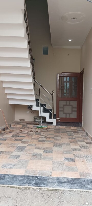 Staircase in 2 BHK Independent House at Jankipuram Extension – for Sale