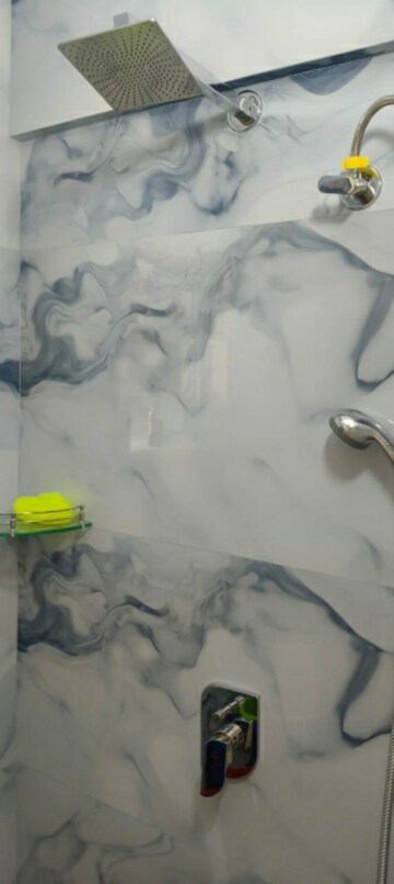 Bathroom in 1 BHK Apartment at Hiranandani Gardens, Powai – for Rent