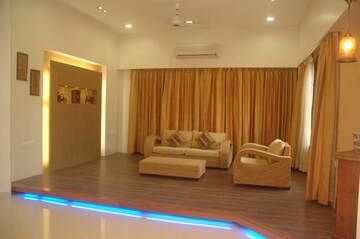 Living Room in 3 BHK Apartment at Omkar Alta Monte, Malad East – for Sale