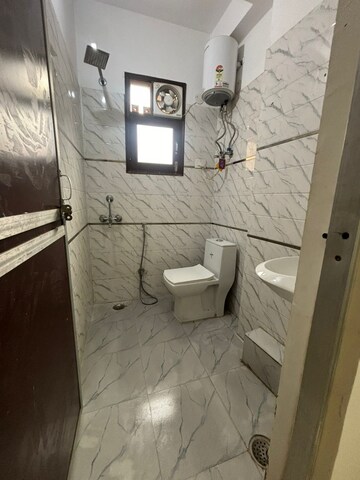 Bathroom in 2 BHK Builder Floor at Ignou Road – for Rent