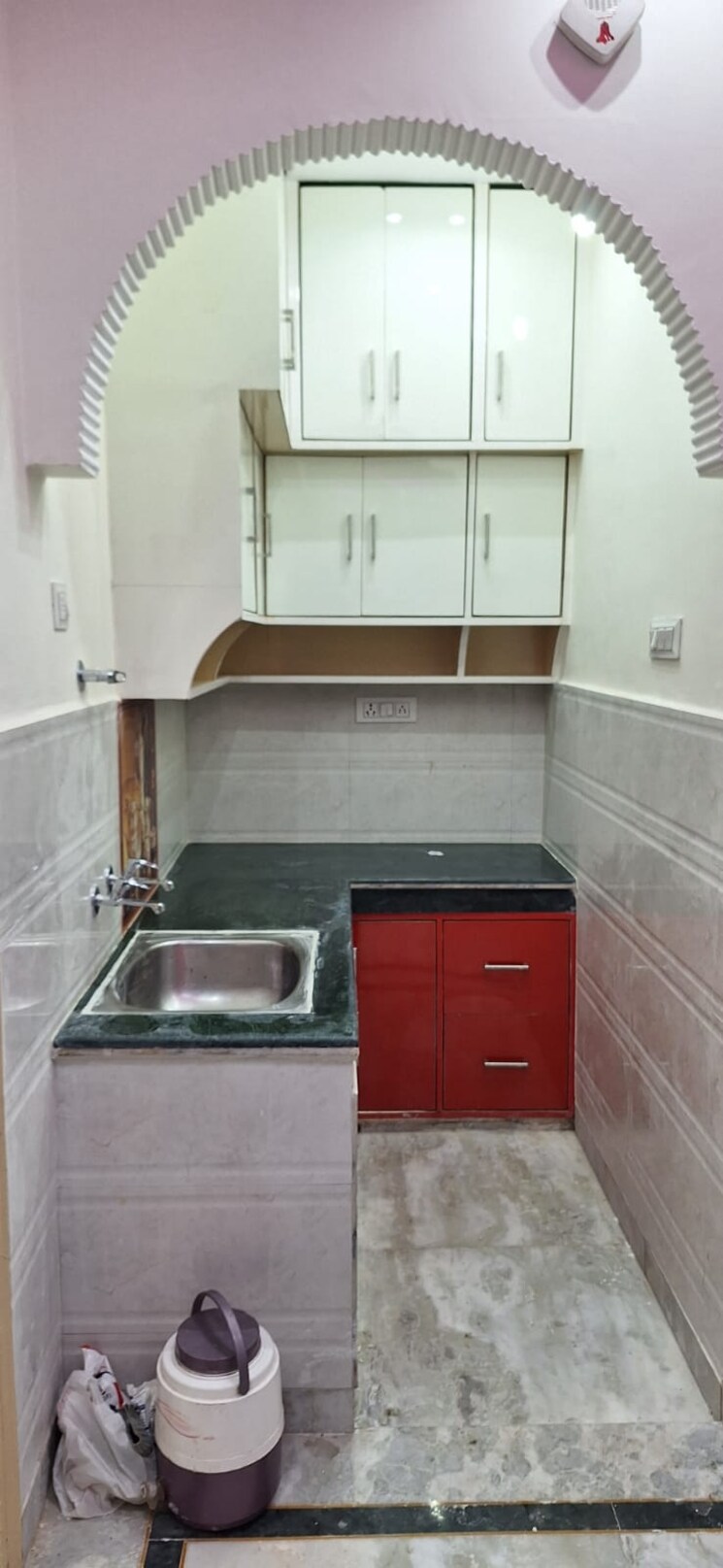 Kitchen, rohini sector 7 2 Bedroom 500 Sq.Ft. Builder Floor In Rohini Sector 7 Delhi 8064535