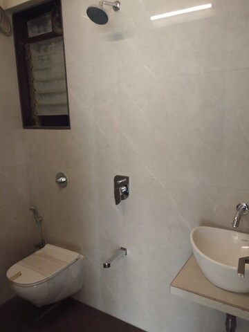 Bathroom in 3 BHK Apartment at Mahaavir Pride, Dombivli East – for Sale