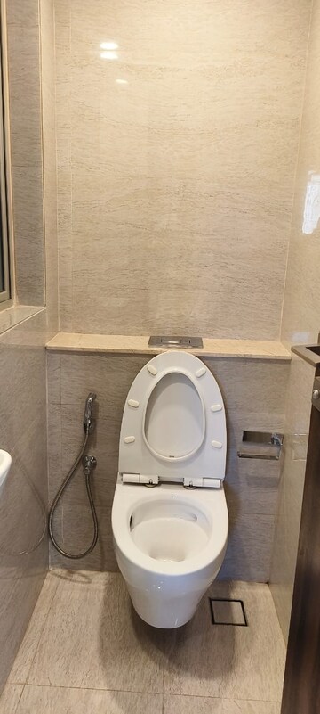 Bathroom in 1 BHK Apartment at Hiranandani Regent Hill, Powai – for Rent