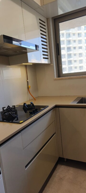 Kitchen in 1 BHK Apartment at Hiranandani Regent Hill, Powai – for Rent