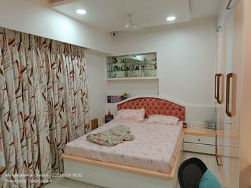 Bedroom in 4 BHK Apartment at Adani Group Western Heights, Andheri West – for Rent