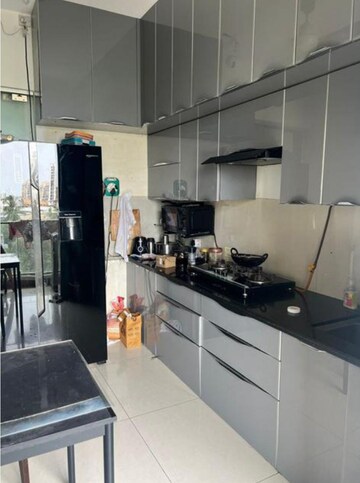 Kitchen in 3 BHK Apartment at Runwal Elegante, Andheri West – for Rent