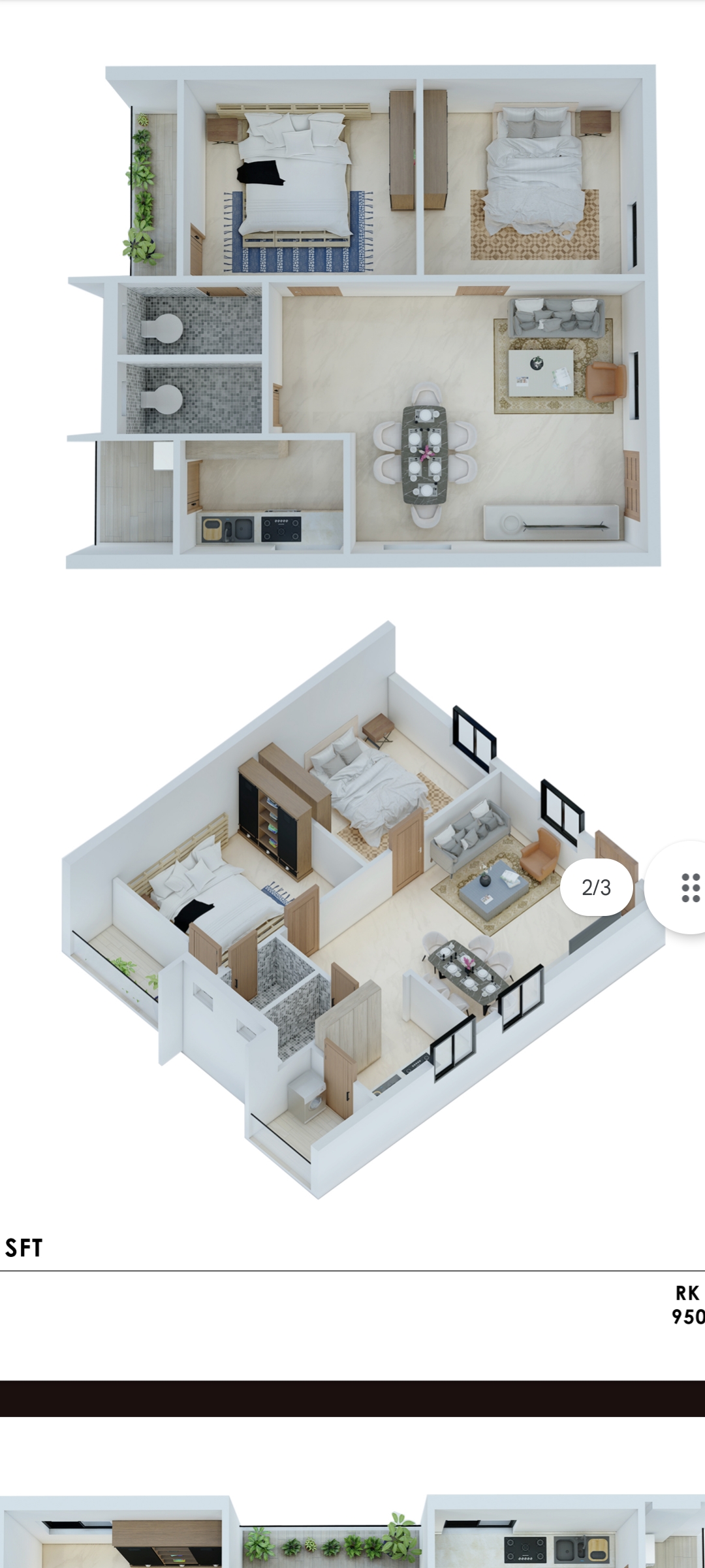 3 BHK + Pooja Room Builder Floor For Sale in Srinivas Enclave Alkapoor