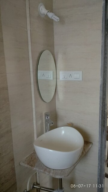 Bathroom in 1 BHK Apartment at Deepak Daffodils, Andheri East – for Rent