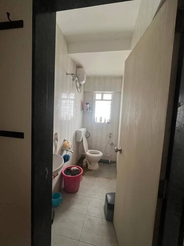 Bathroom in 1 BHK Apartment at Gera Shrishti, Wagholi – for Rent